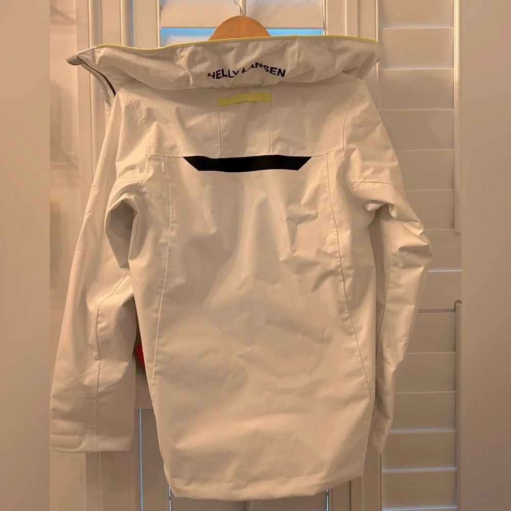 Helly Hanson Salt Navigator Jacket - White - M - Picture 3 of 4
